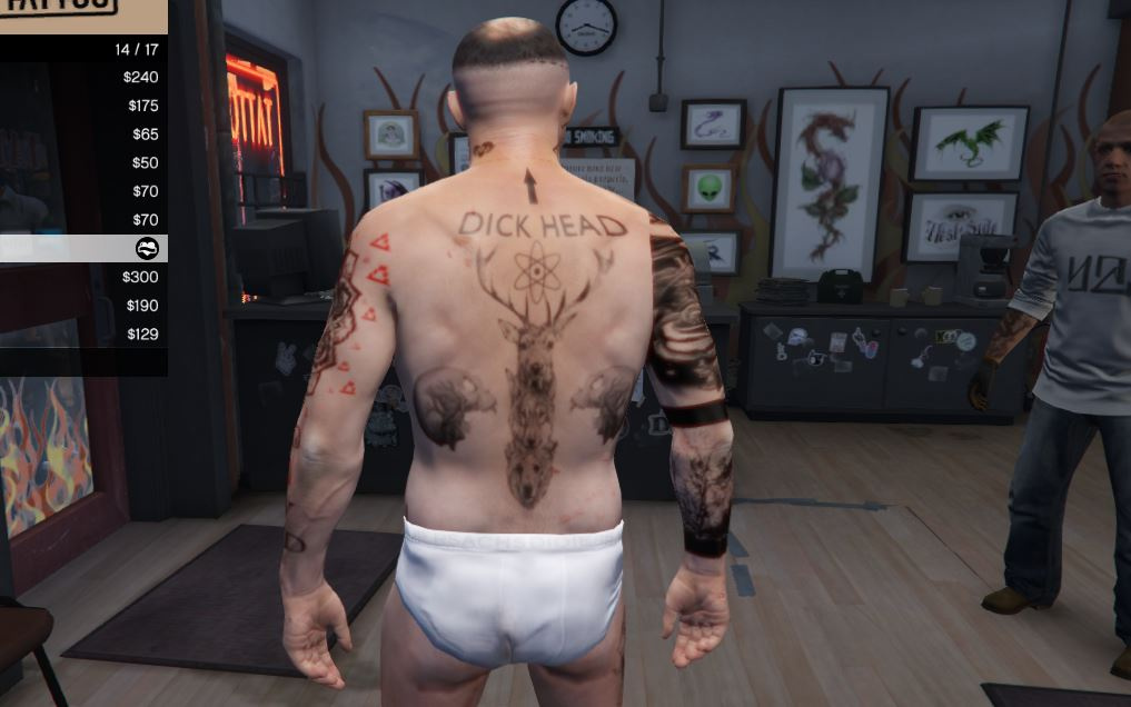 Alternative Tattoos For Trevor Gta5 Mods Com